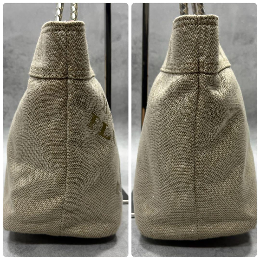 BURBERRY BLUE LABEL Purse Tote Bag shoulder bag Canvas Leather Unisex Auth