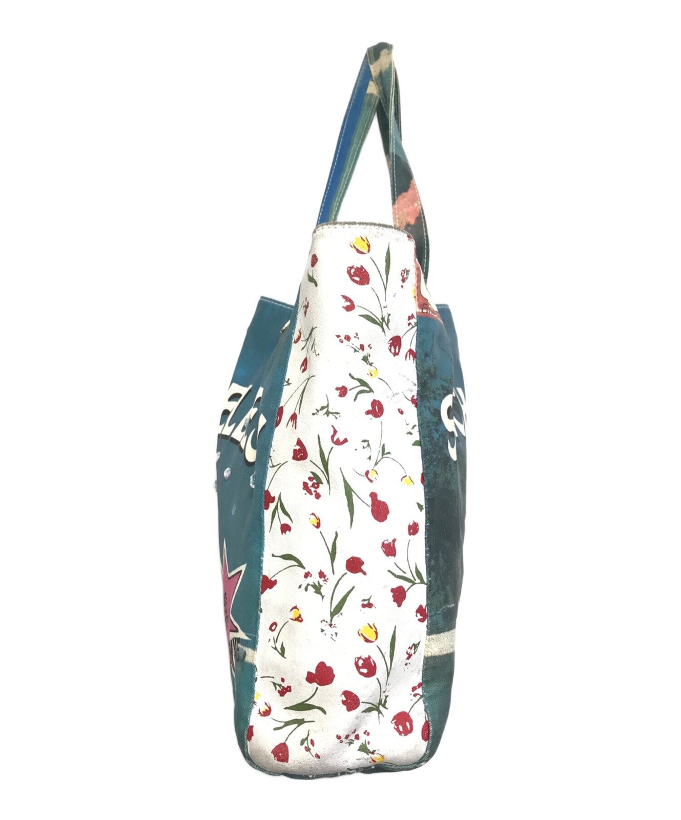 Dolce & Gabbana Hand Bag Tote Purse Multicolor Authentic