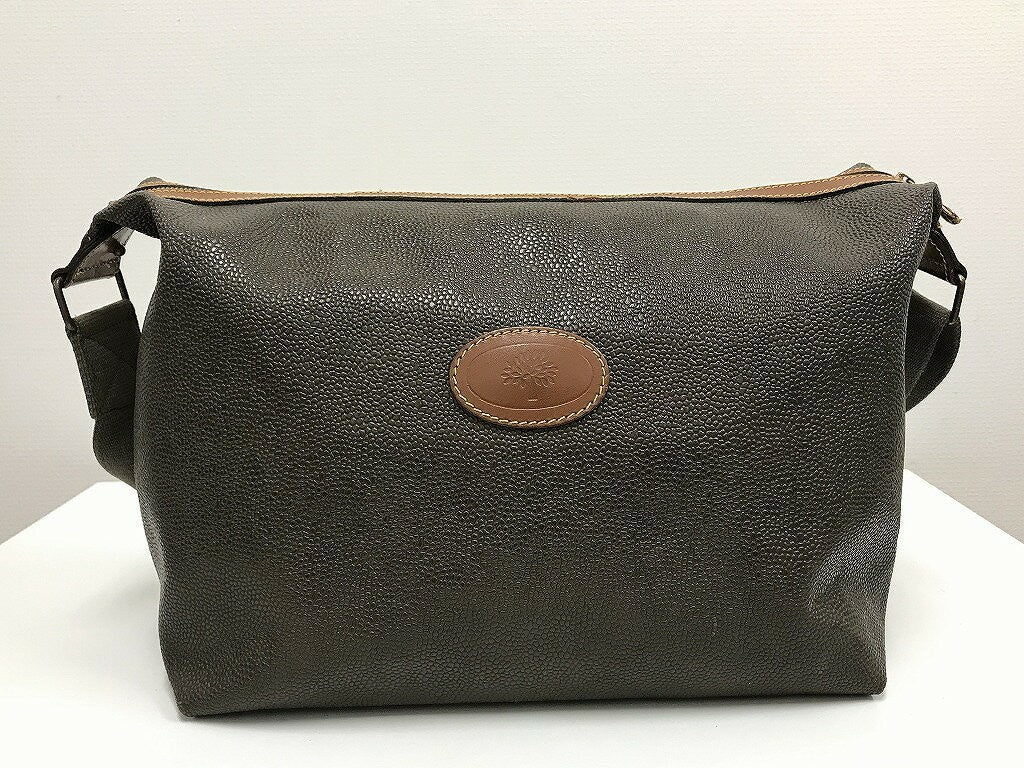 MULBERRY Shoulder Bag Purse Brown Authentic
