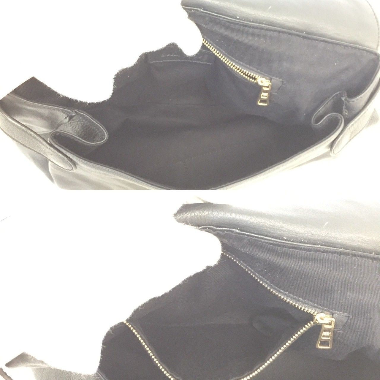 Chloe Shoulder Bag Purse Leather Black Authentic