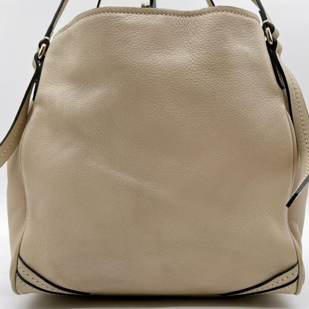 BURBERRY Shoulder Bag Purse Nova Check Leather Authentic