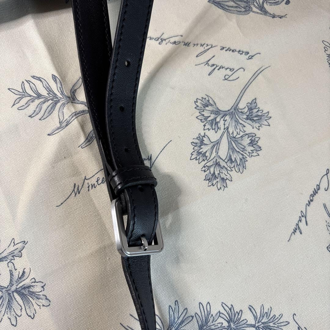 Longchamp Shoulder Bag Purse Black Authentic