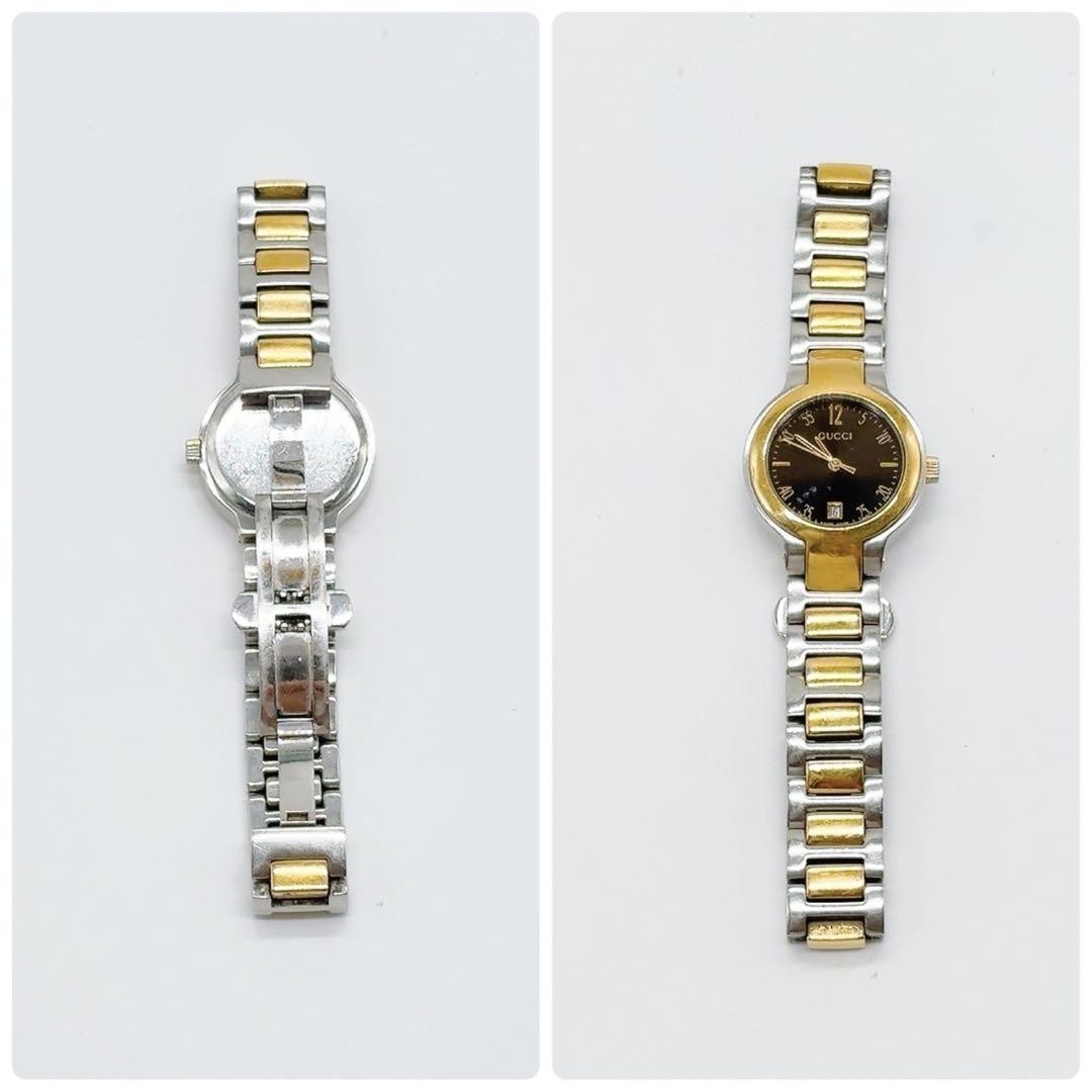 GUCCI Quartz Watch Wristwatch Gold Women's Authentic