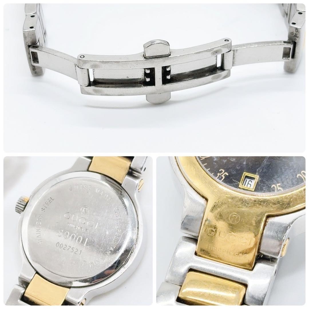 GUCCI Quartz Watch Wristwatch Gold Women's Authentic
