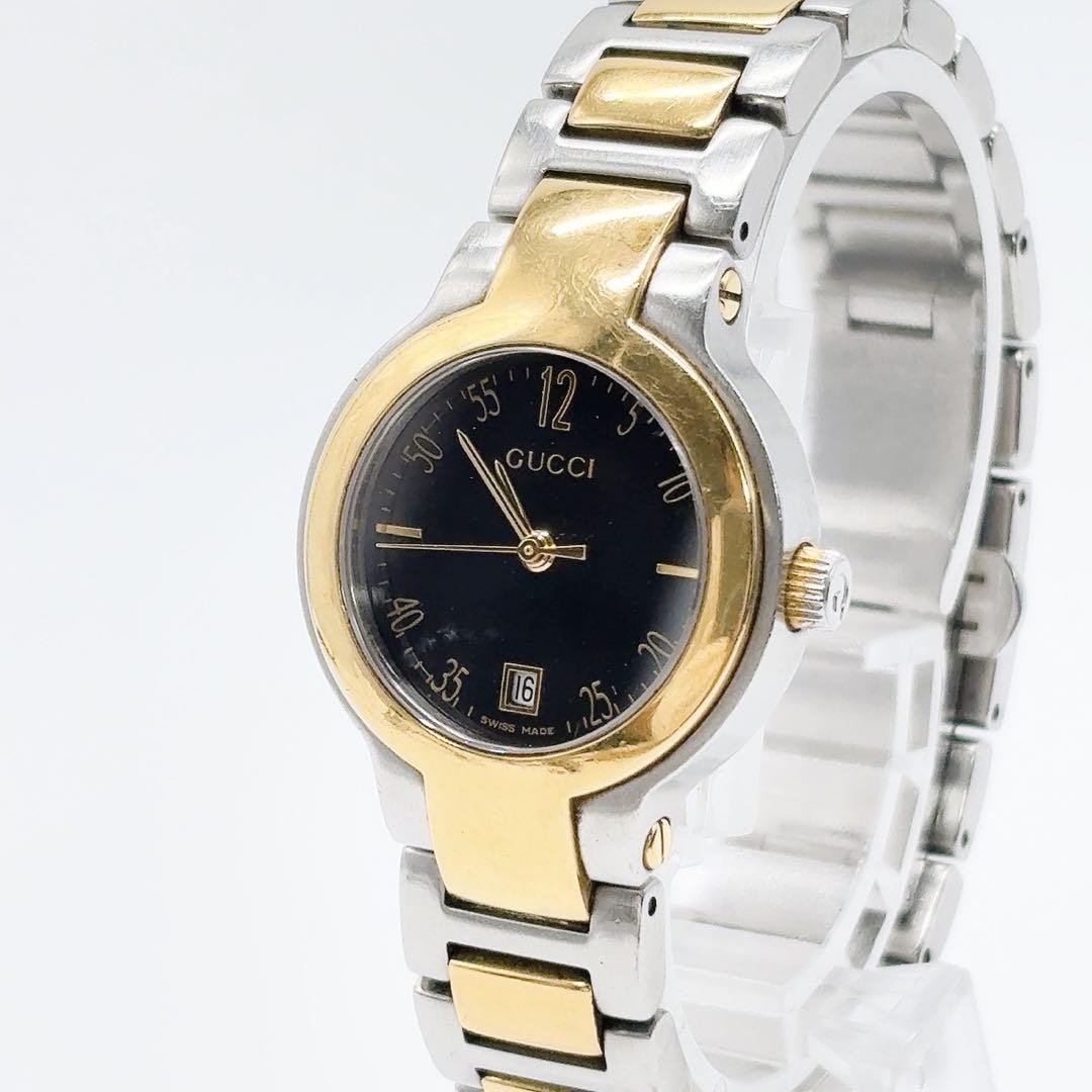 GUCCI Quartz Watch Wristwatch Gold Women's Authentic