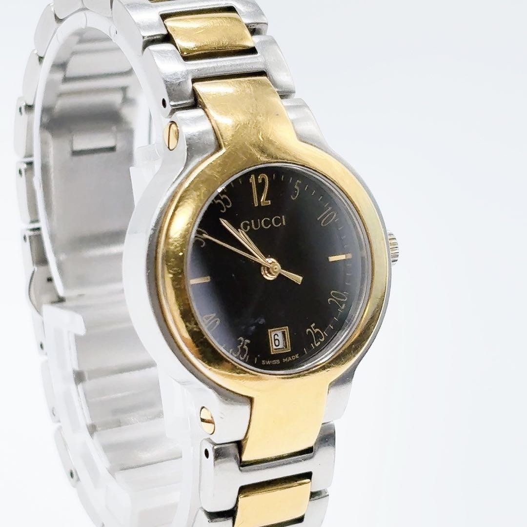 GUCCI Quartz Watch Wristwatch Gold Women's Authentic