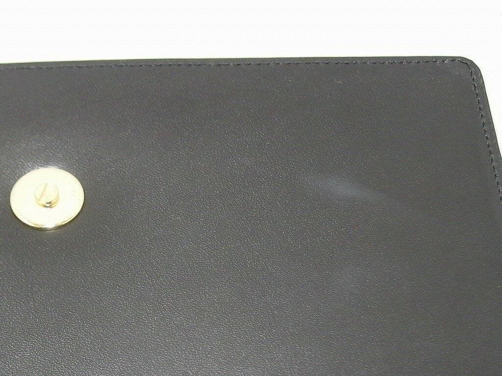 GIVENCHY Hand Bag Tote Purse Leather Black Authentic