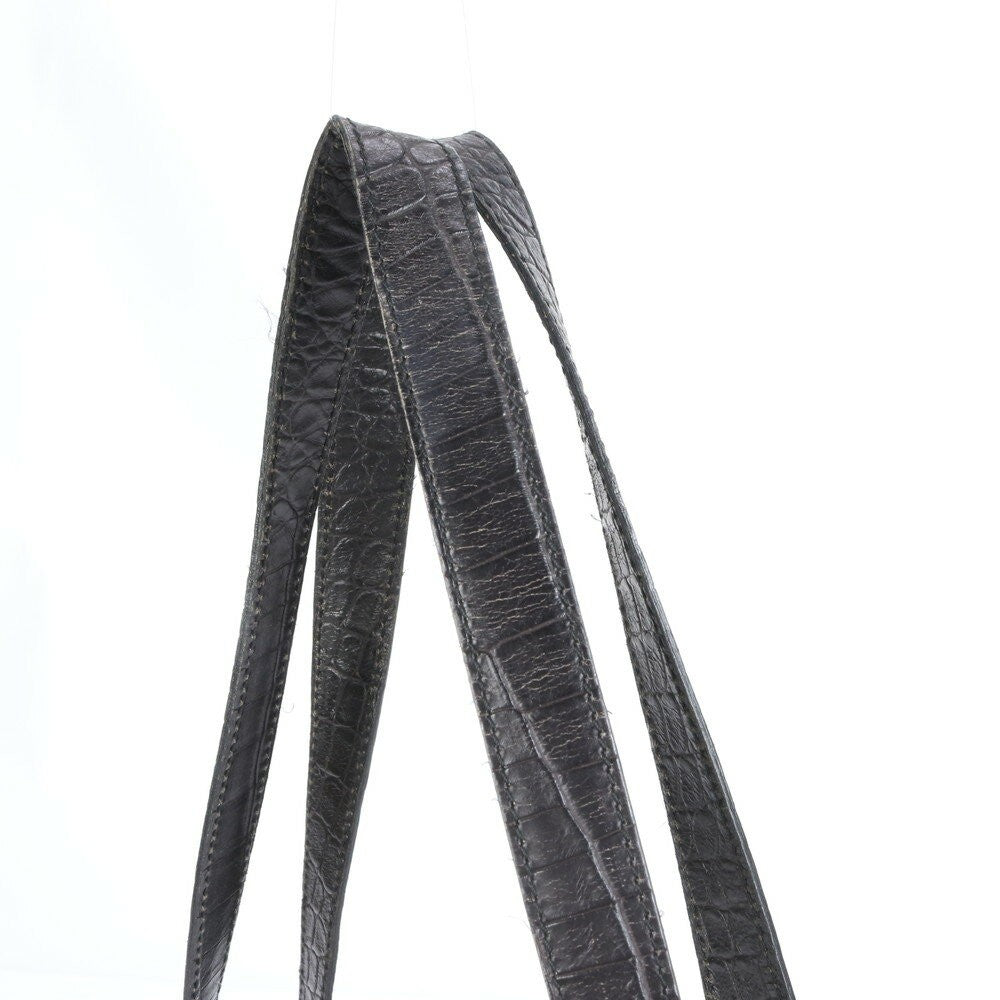 Salvatore Ferragamo Hand Bag Tote Purse Vara Leather Black Authentic
