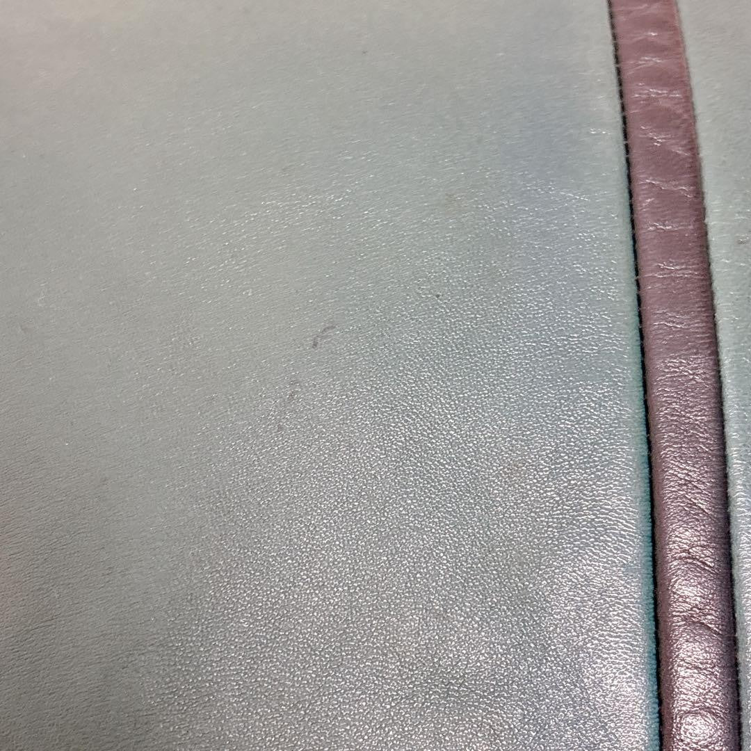 LOEWE Hand Bag Tote Purse Anagram Leather Green Authentic