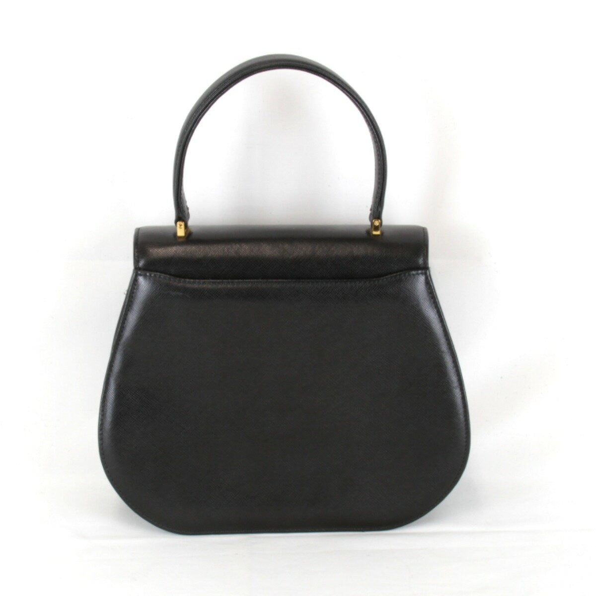GIVENCHY Hand Bag Tote Purse Leather Black Authentic