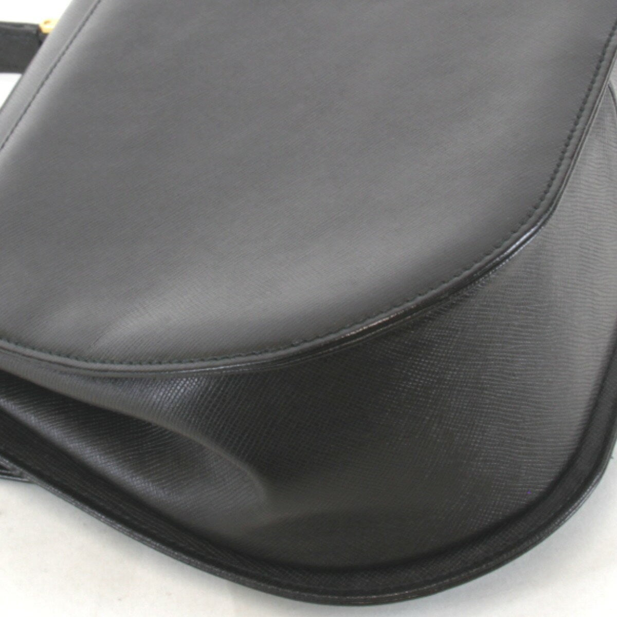 GIVENCHY Hand Bag Tote Purse Leather Black Authentic