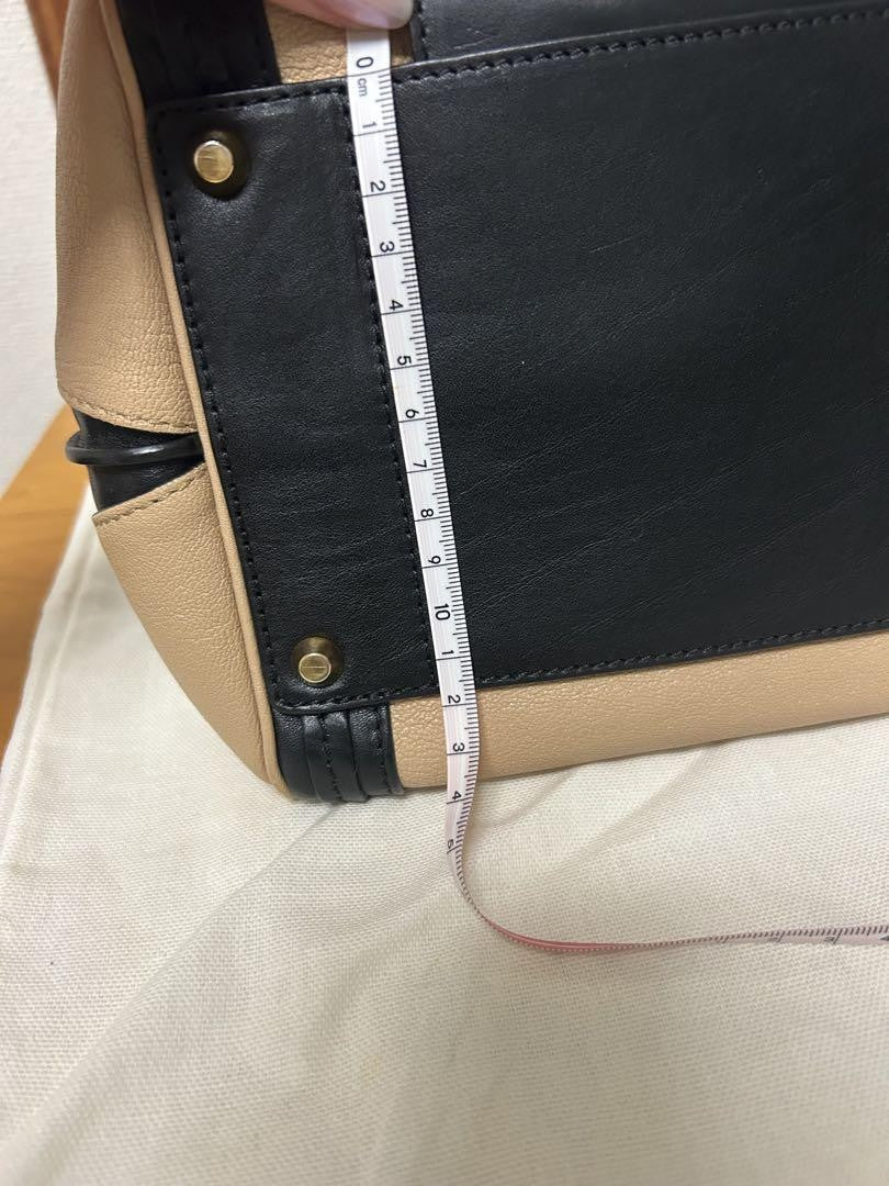 Chloe Hand Bag Tote Purse 2way Alice Authentic