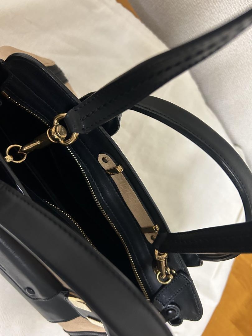 Chloe Hand Bag Tote Purse 2way Alice Authentic