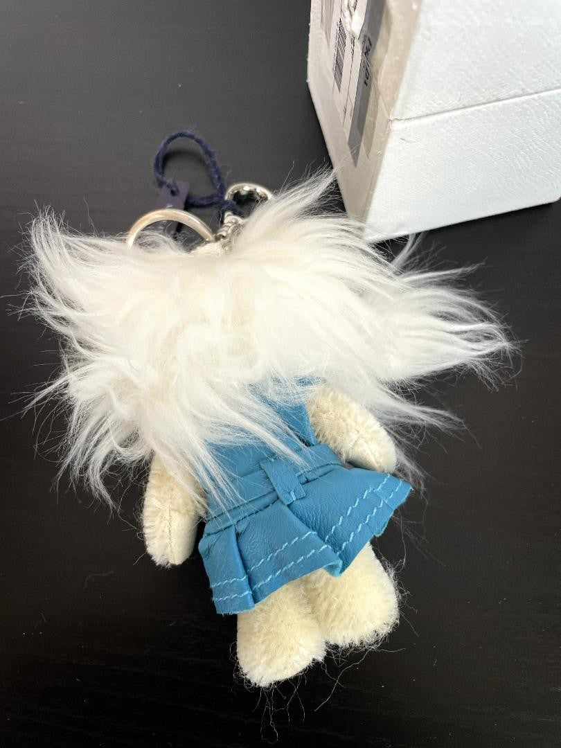 PRADA Key Ring Keychain Bag Charm Bear Authentic