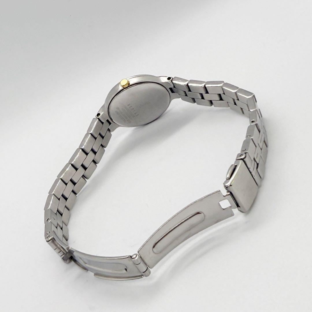 Saint Laurent Quartz Watch Wristwatch YSL Cassandra Gold Silver Women's Auth