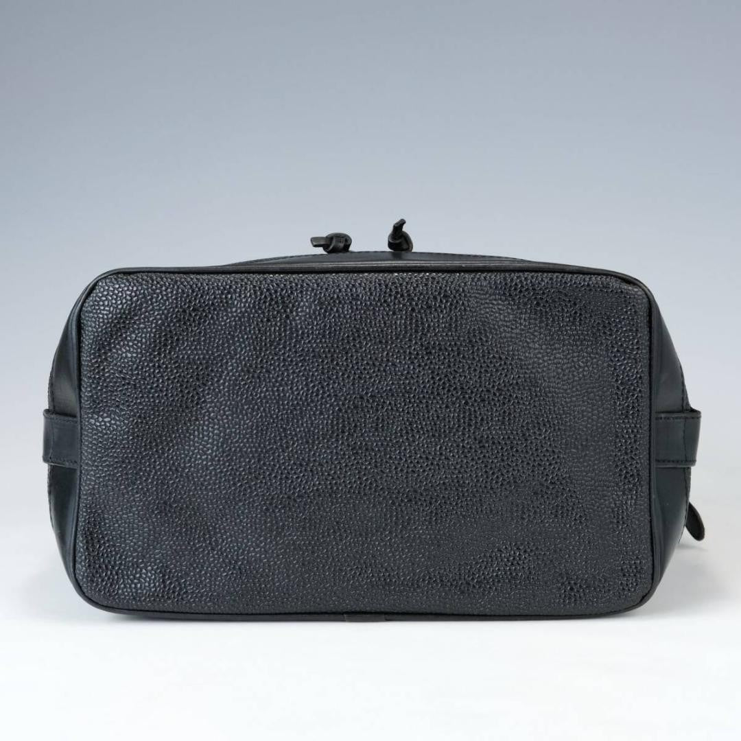 MULBERRY Shoulder Bag Purse Leather Black Authentic