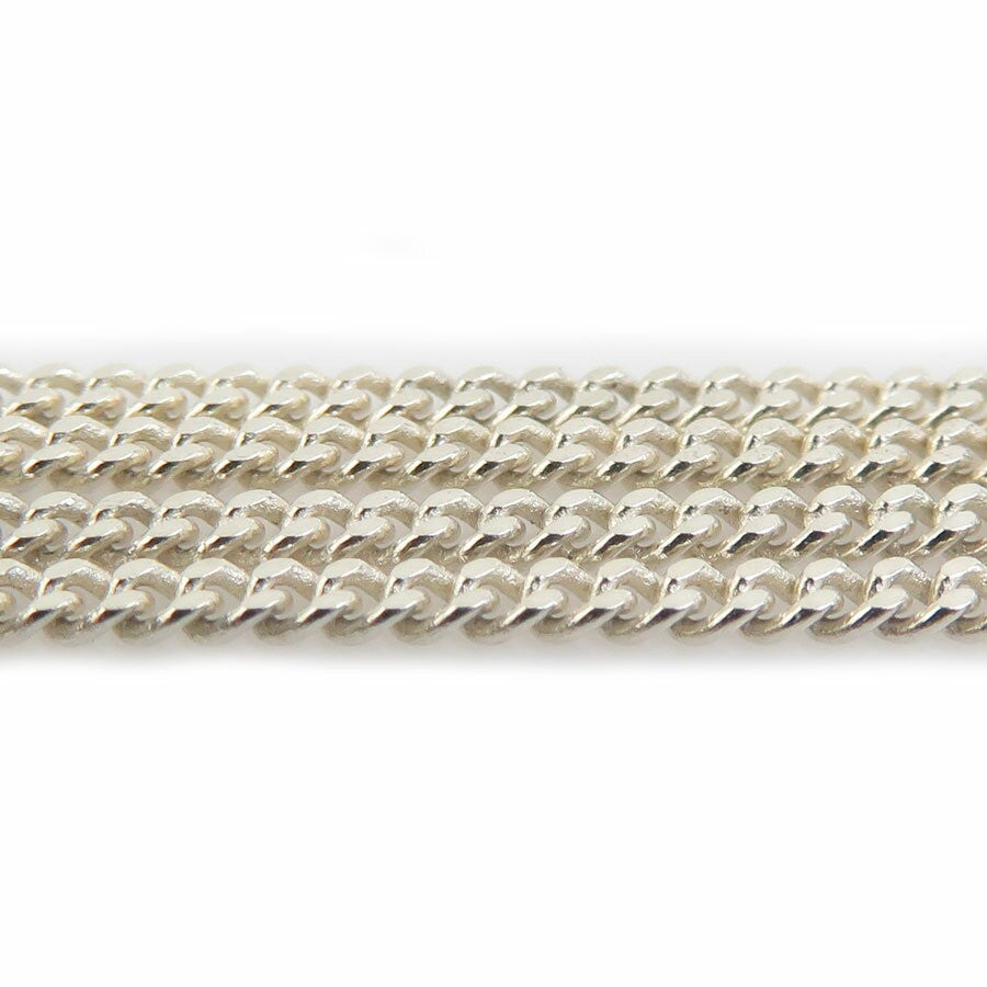 GUCCI Necklace Pendant Cross Silver 925 Unisex Accessory Authentic