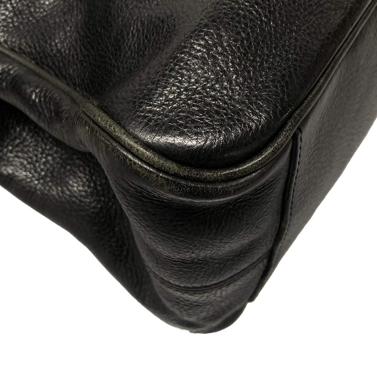 MULBERRY Hand Bag Tote Purse Leather Black Authentic