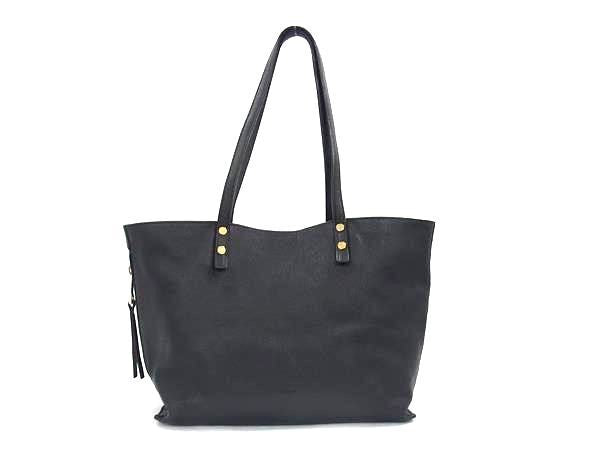 Chloe Hand Bag Tote Purse Leather Black Authentic