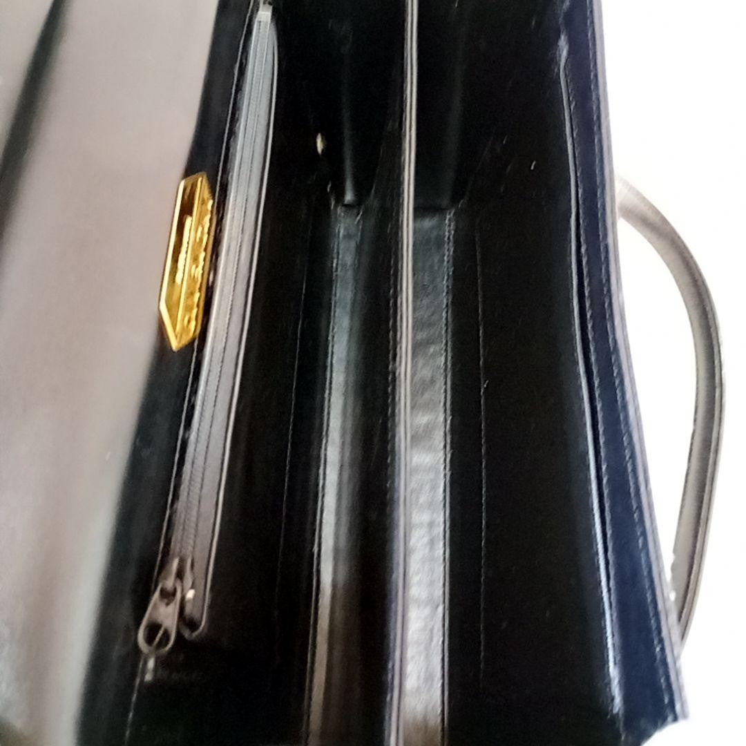 GIVENCHY Hand Bag Tote Purse 4G Leather Black Authentic