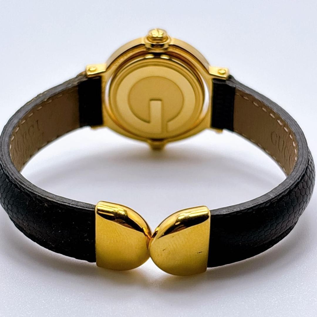 GUCCI Quartz Watch Wristwatch Gold Women's Authentic