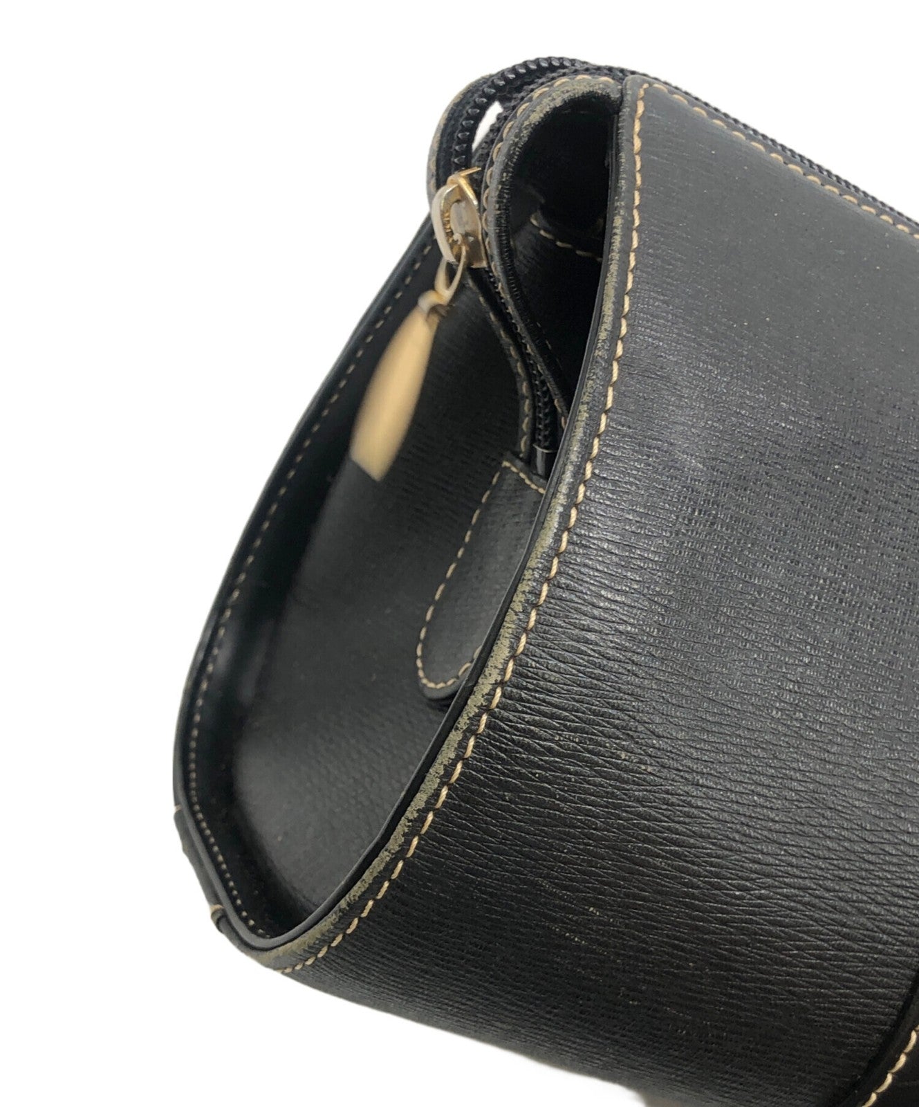 BURBERRY Hand Bag Tote Purse Nova Check Black Authentic