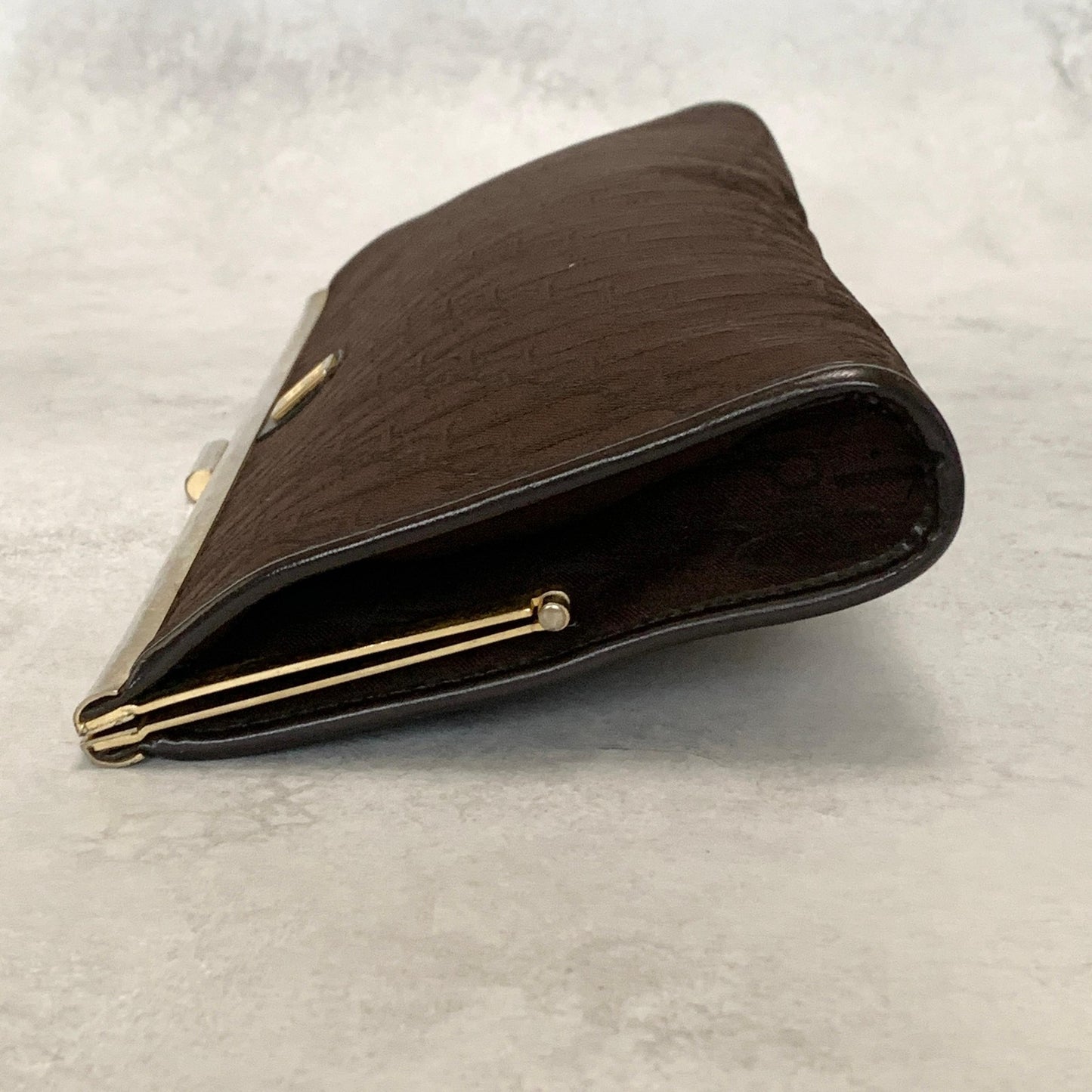 Christian Dior Trotter Clutch Bag Purse Handbag Nylon Brown Used Women's Auth
