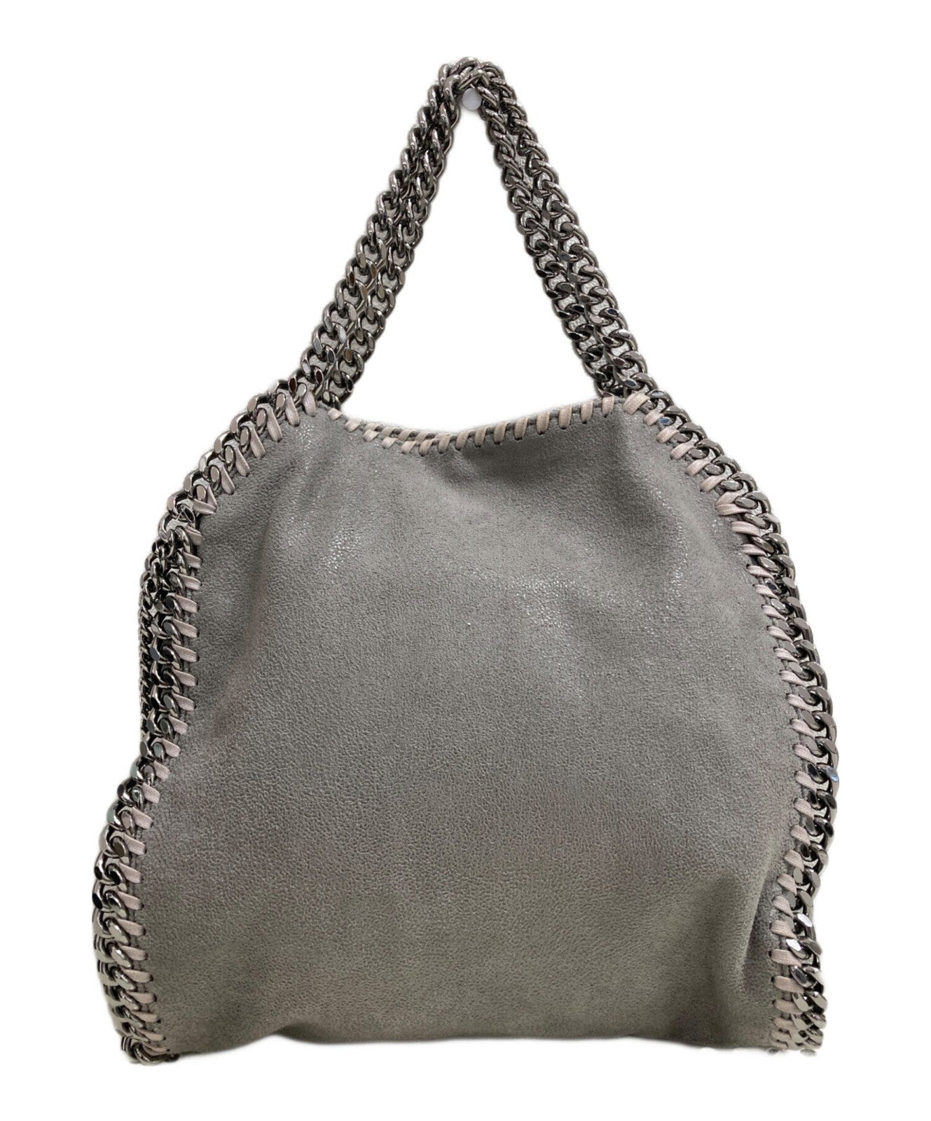 Stella McCartney Hand Shoulder Bag Tote Purse 2way Falabella Mini Gray Authentic
