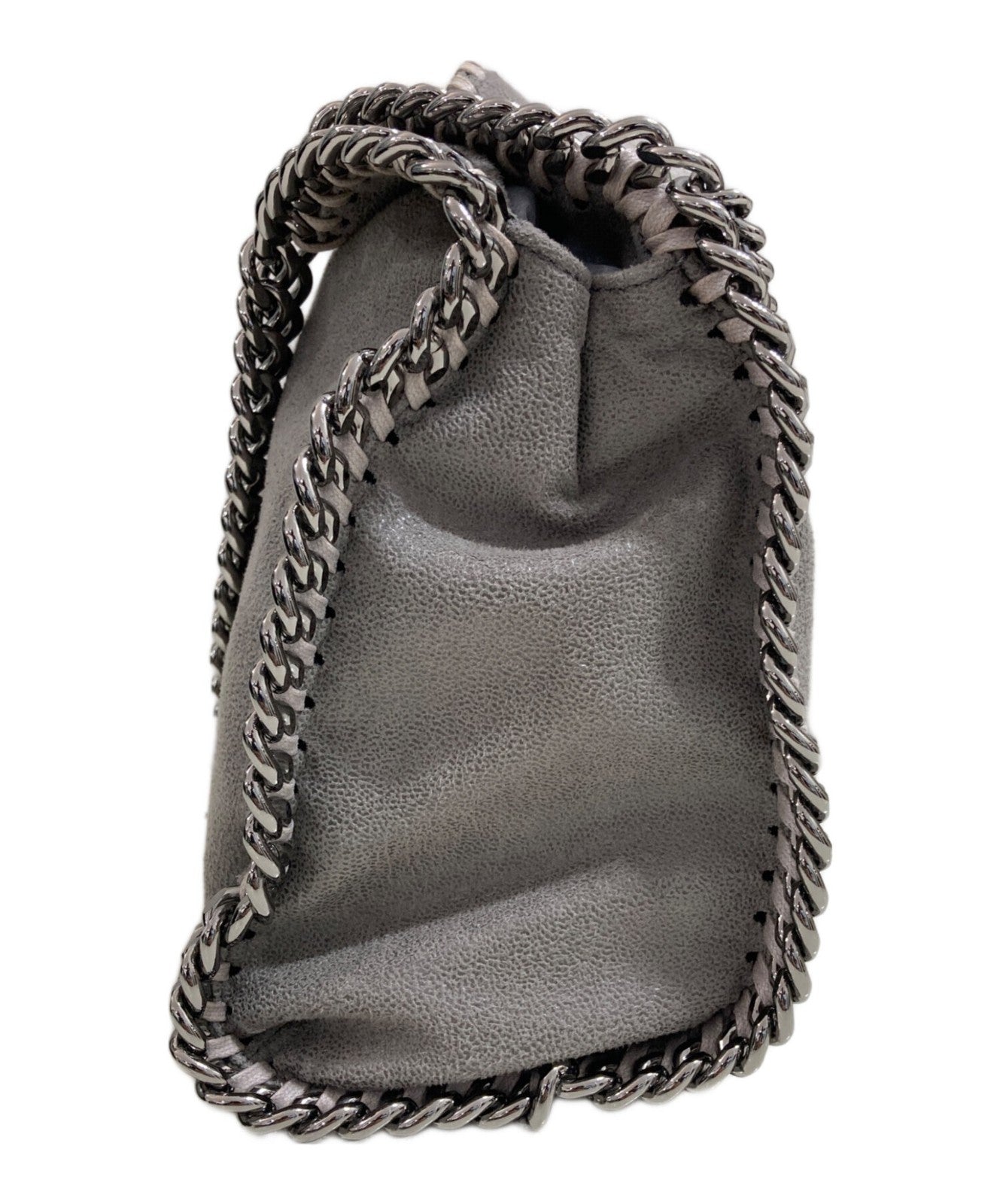 Stella McCartney Hand Shoulder Bag Tote Purse 2way Falabella Mini Gray Authentic