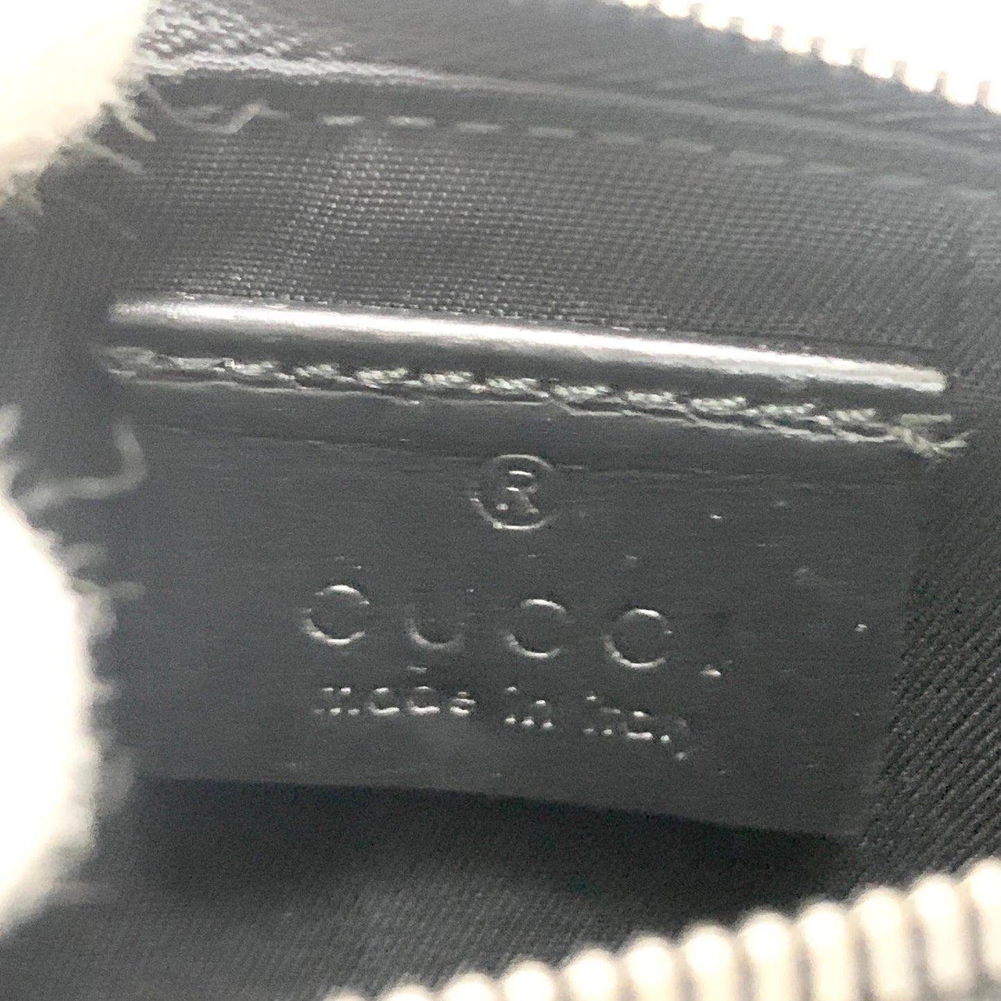 GUCCI Wallet GG Shima Coin Case Key Pouch Card Holder Compact Purse Leather