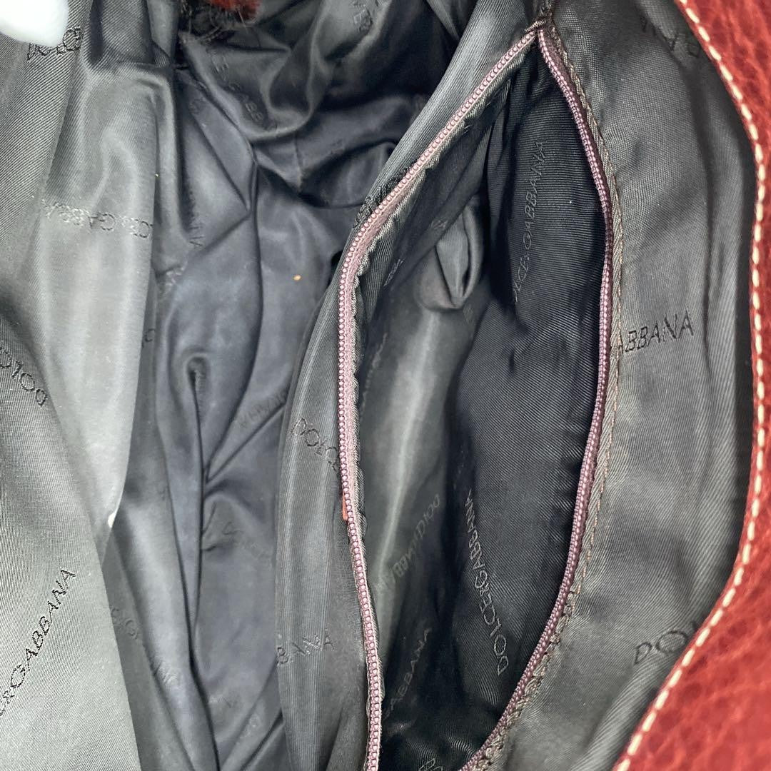 Dolce & Gabbana Hand Bag Tote Purse Leather Authentic