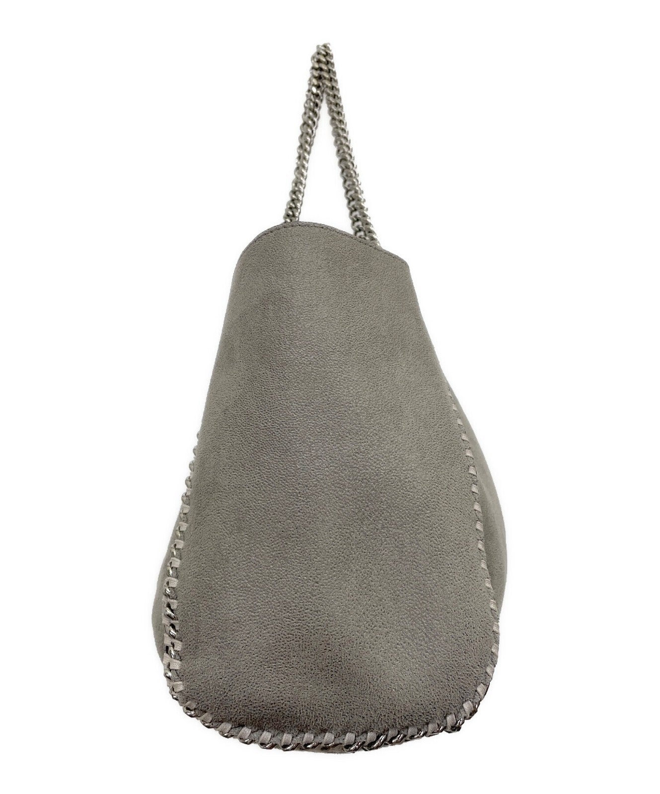 Stella McCartney Hand Bag Tote Purse Reversible Falabella Gray Red Authentic