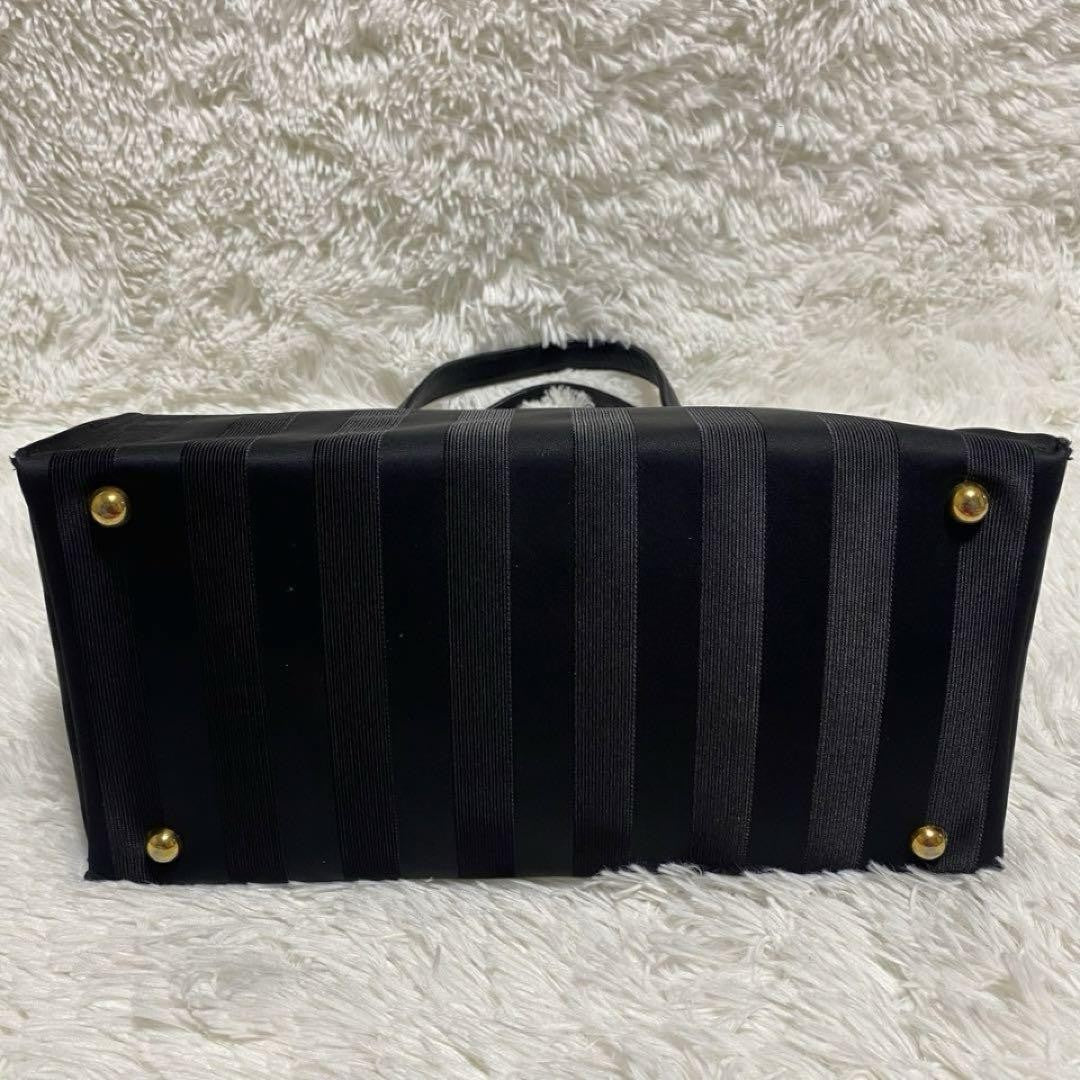 Valentino Garavani Sport Purse Handbag Stripe Logo Tote Bag Auth Used Unisex
