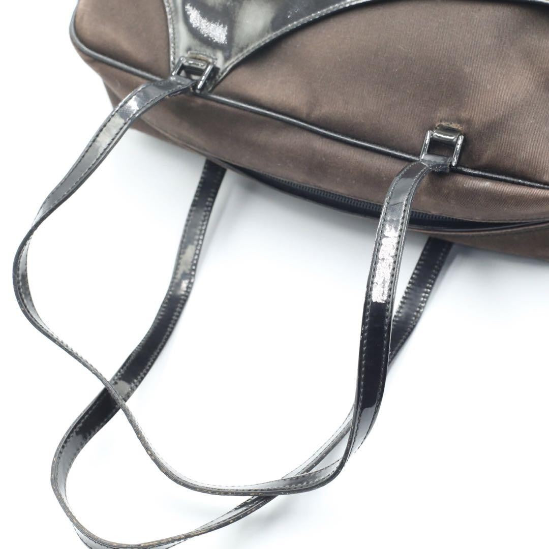 Christian Dior Hand Bag Tote Purse Mini Boston Bag Authentic