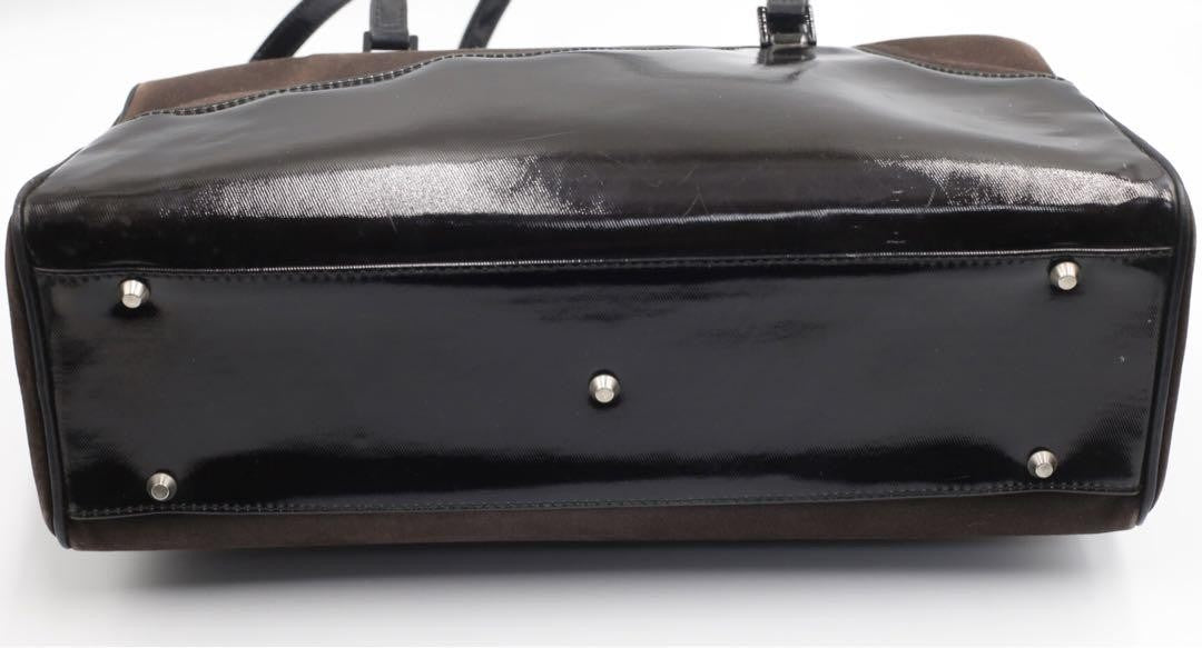 Christian Dior Hand Bag Tote Purse Mini Boston Bag Authentic
