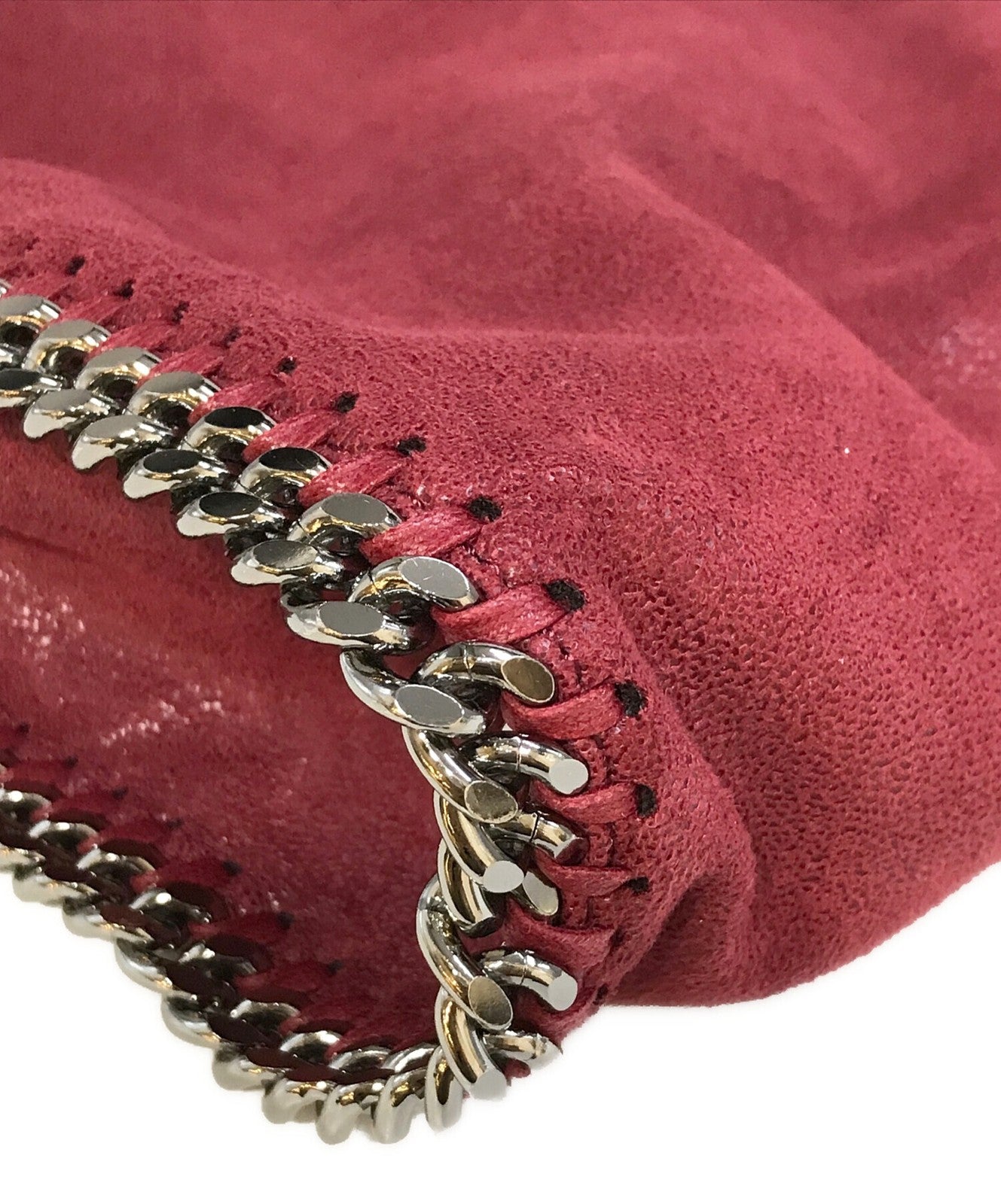 Stella McCartney Shoulder Bag Purse Falabella Red Authentic