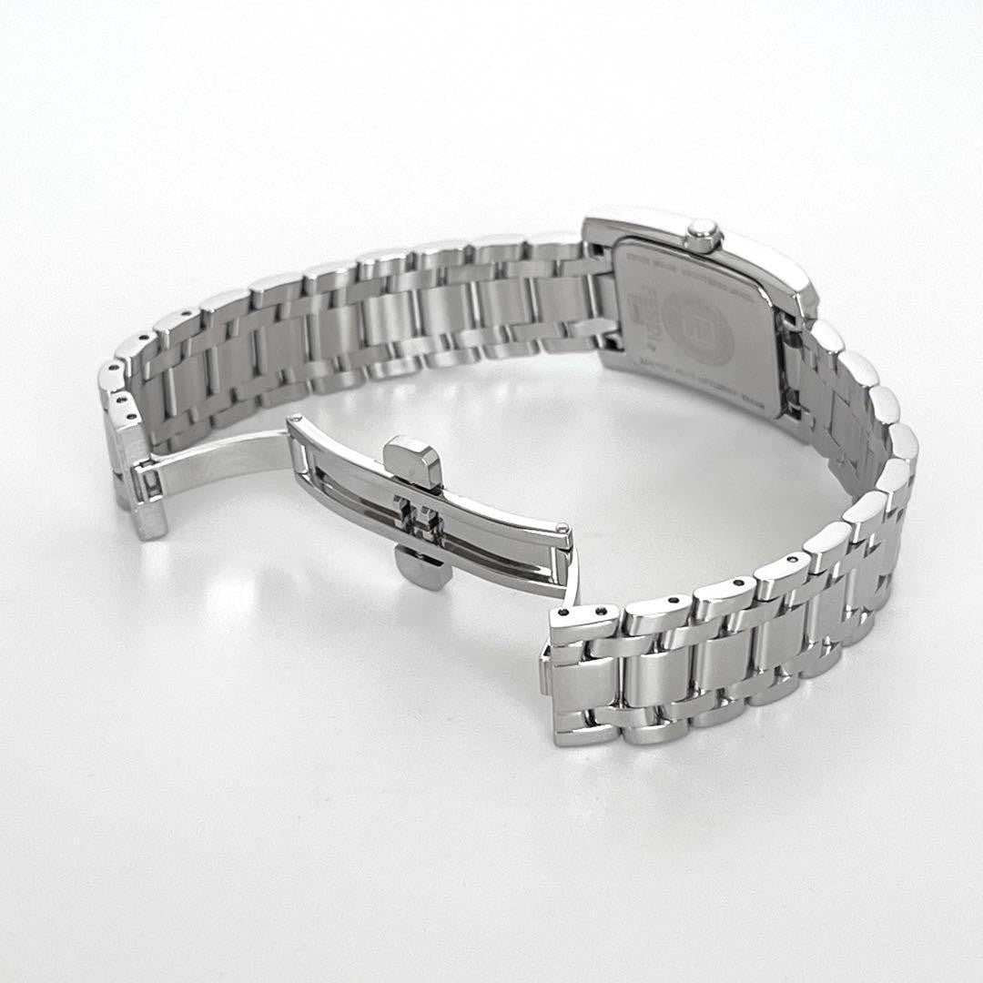 FENDI 7000L Quartz Watch Wristwatch Logo Silver Women's Authentic