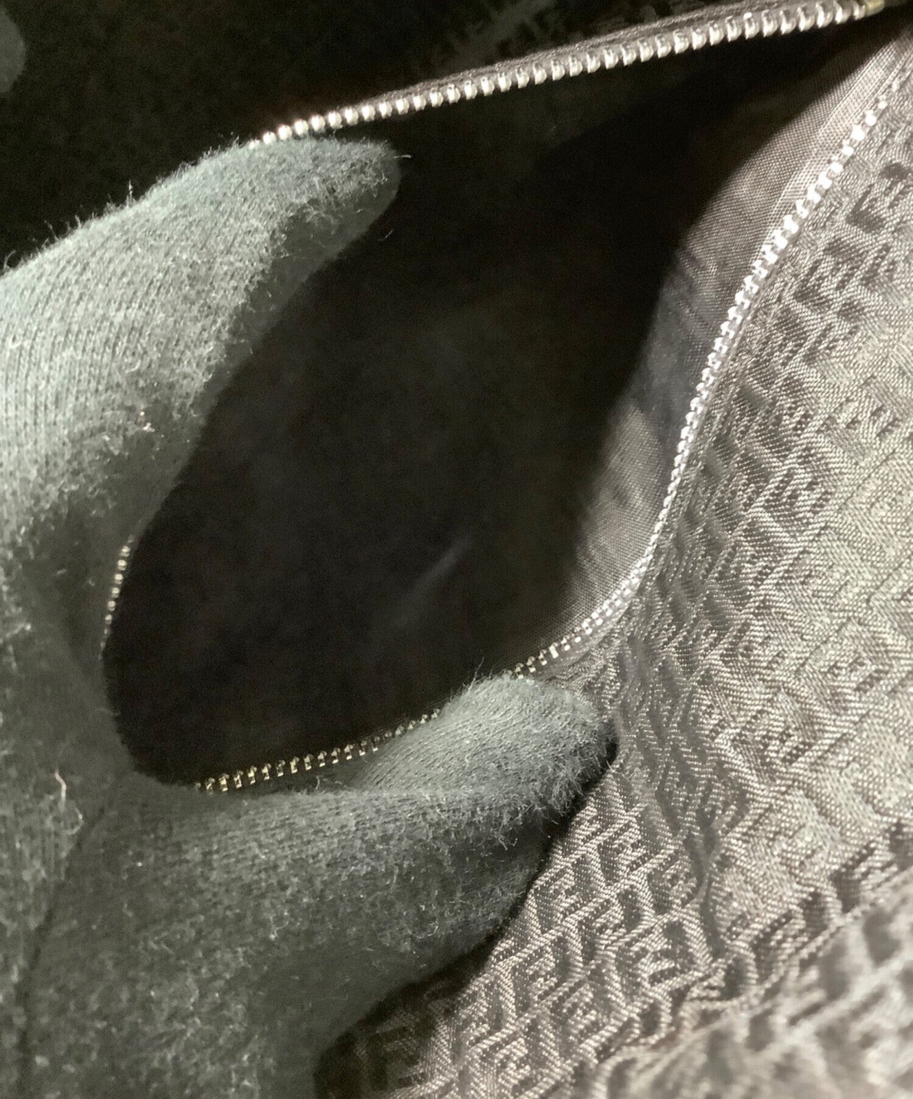 FENDI Clutch Bag Second Bag FF Authentic