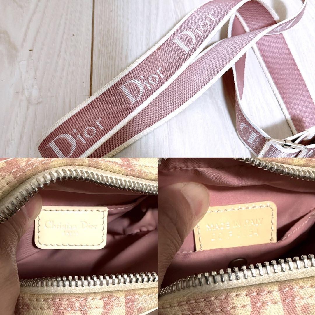 Christian Dior Shoulder Bag Purse Trotter No.1 Authentic