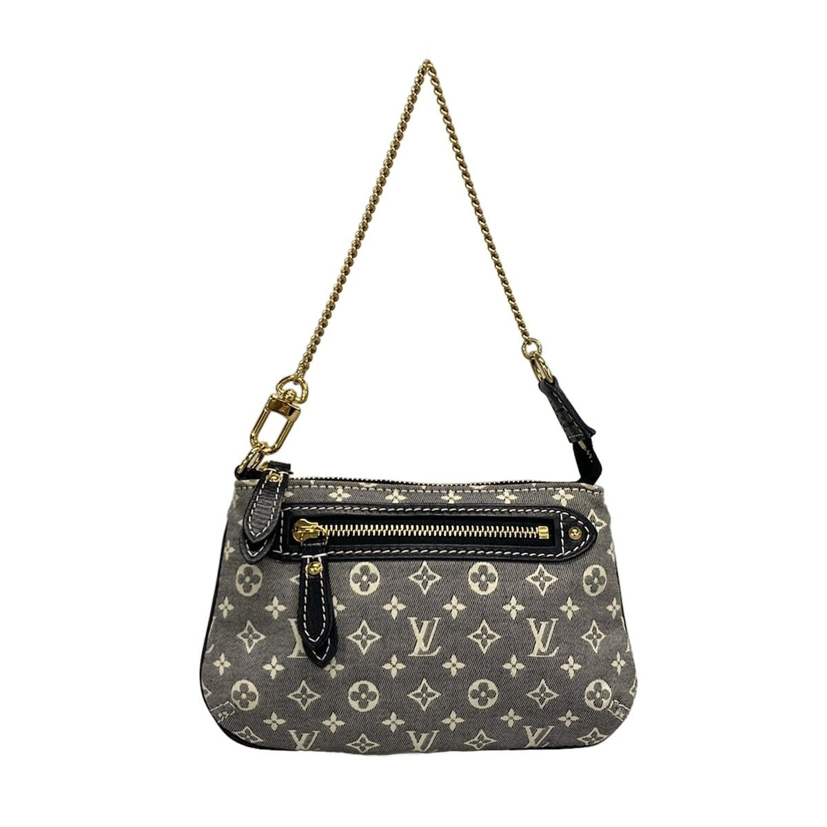Louis Vuitton Mini Pochette Hand Bag Purse Monogram M95754 Authentic