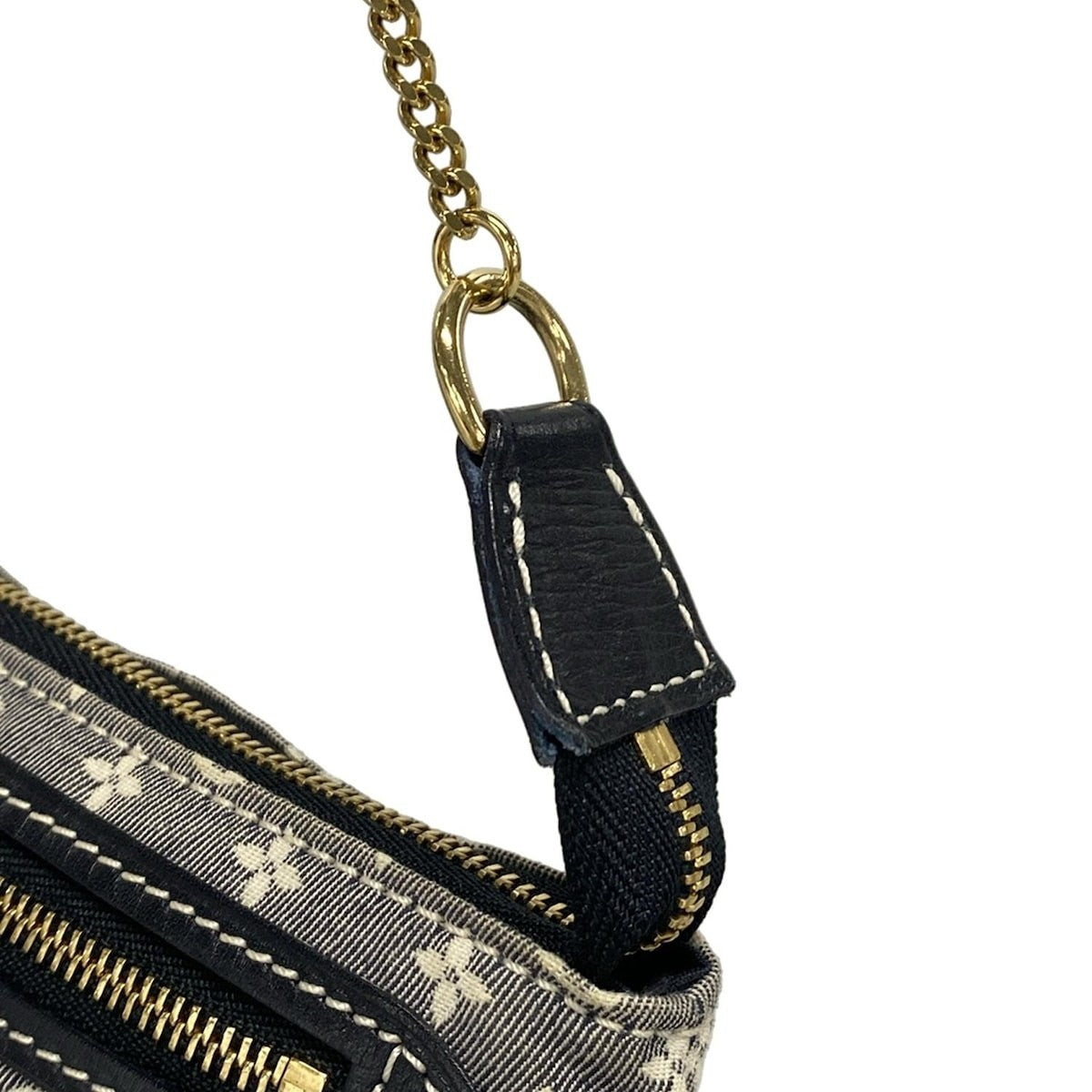 Louis Vuitton Mini Pochette Hand Bag Purse Monogram M95754 Authentic