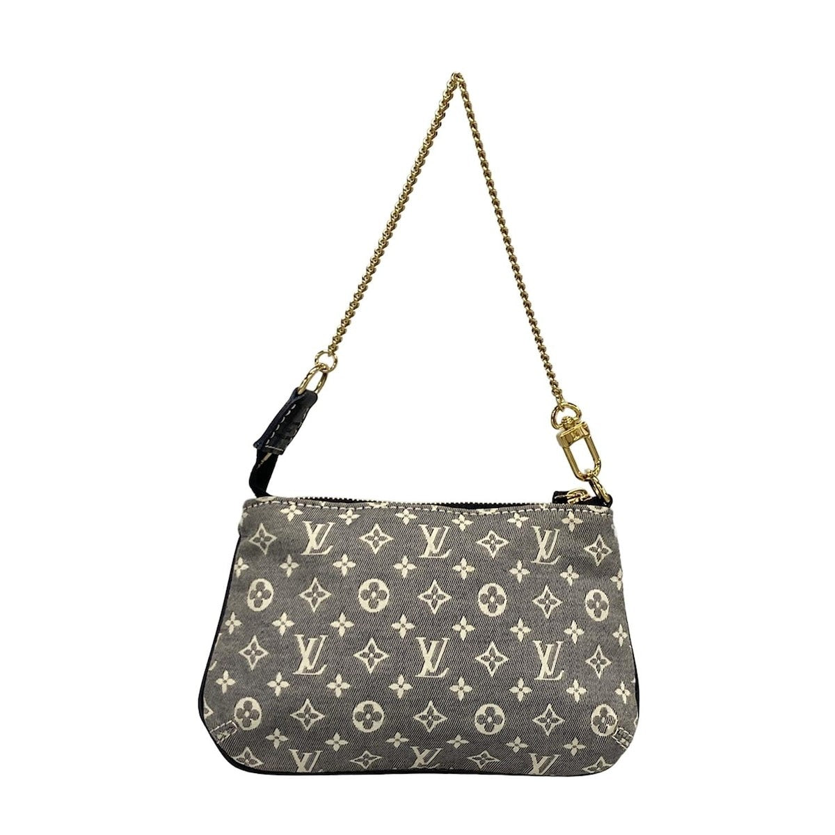 Louis Vuitton Mini Pochette Hand Bag Purse Monogram M95754 Authentic