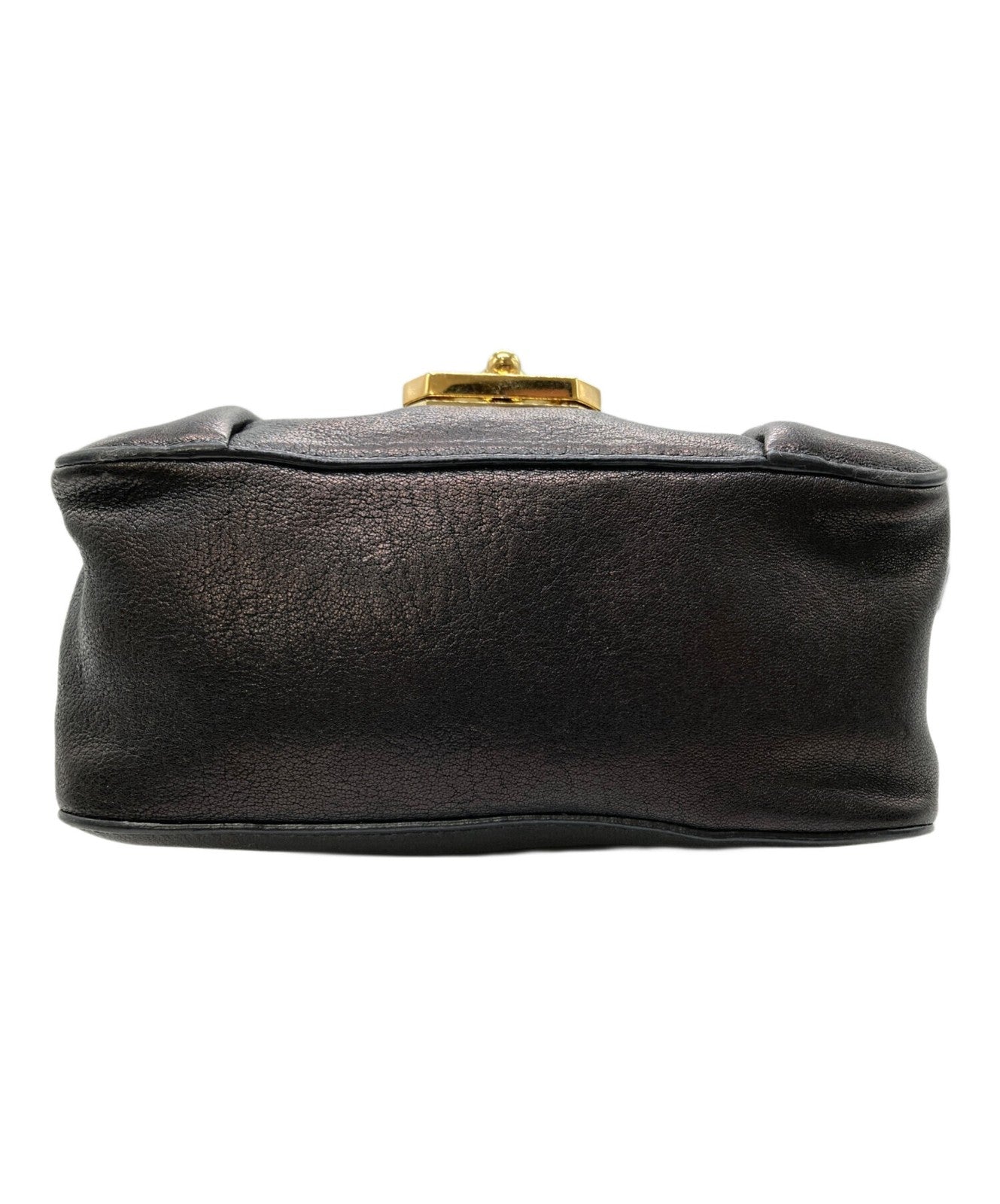 Chloe Shoulder Bag Purse Elsie Black Authentic