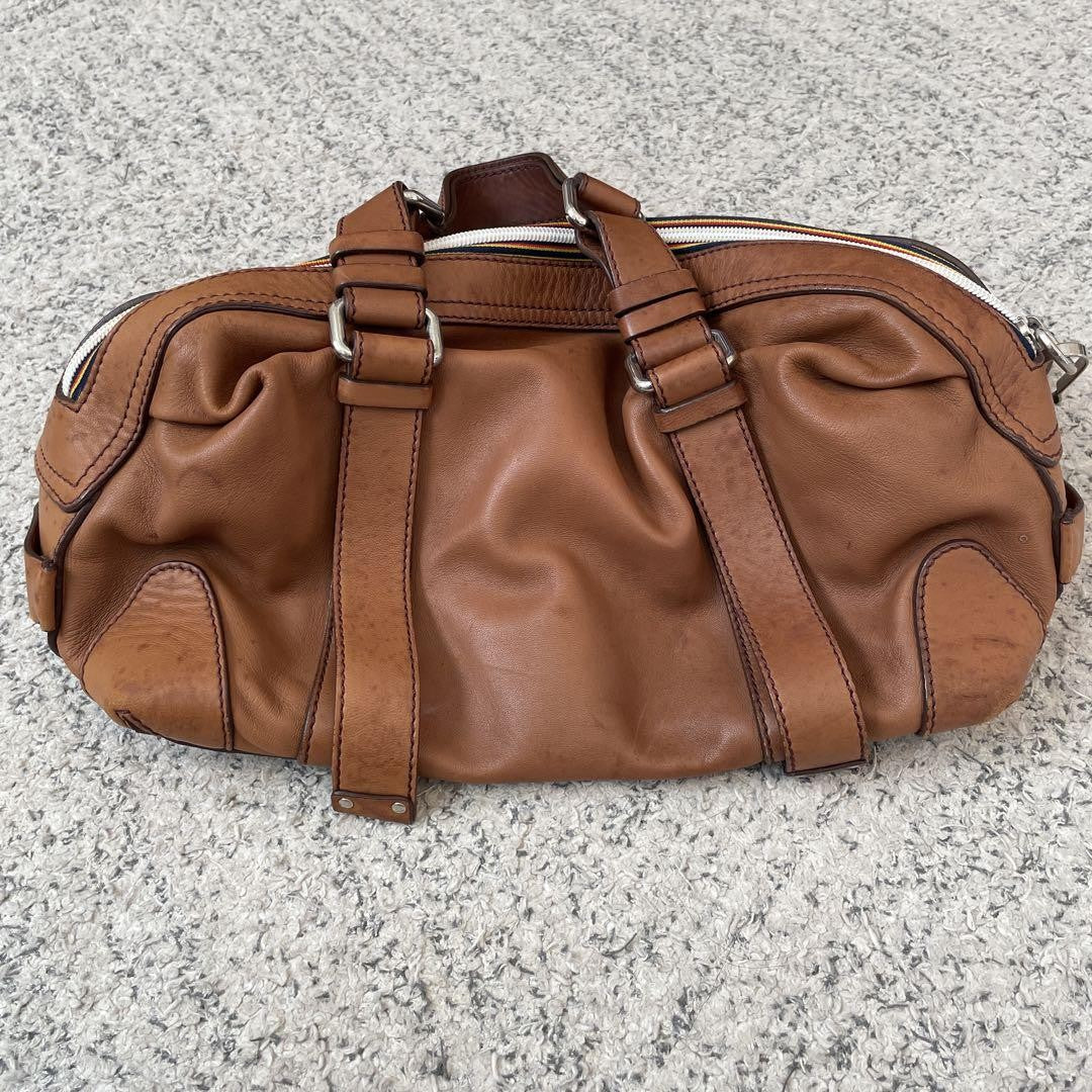 Chloe Hand Bag Tote Purse Leather Brown Authentic