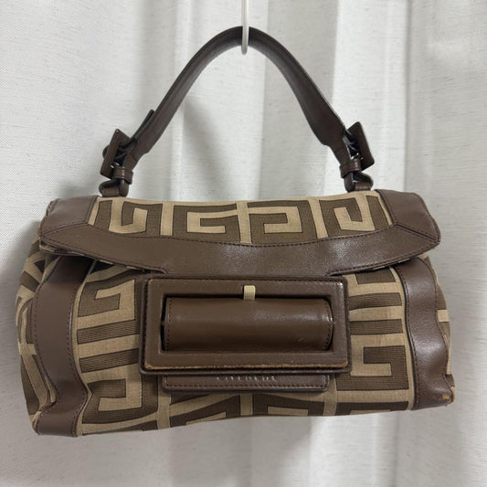 GIVENCHY Hand Shoulder Bag Tote Purse 4G Authentic