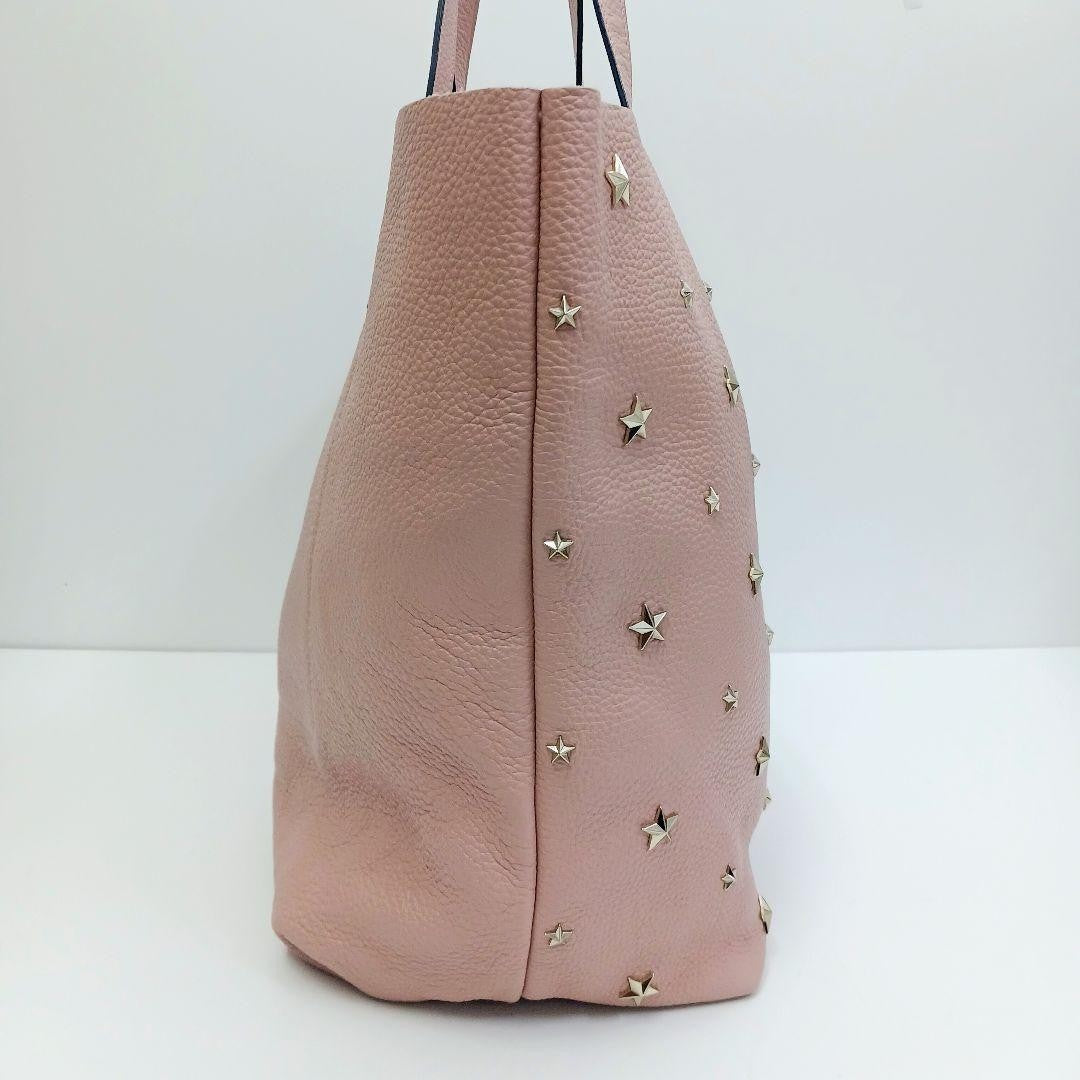 Red Valentino Hand Bag Tote Purse Leather Pink Authentic