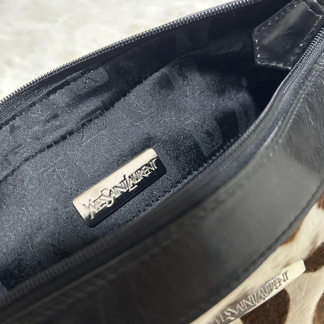 Saint Laurent Shoulder Bag Purse Chain Authentic