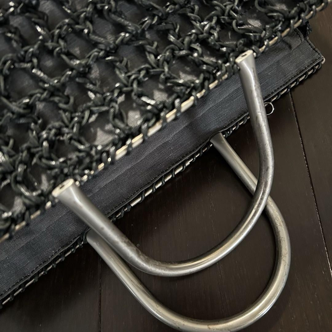 Salvatore Ferragamo handbag Tote Purse Black Women's Used Authentic