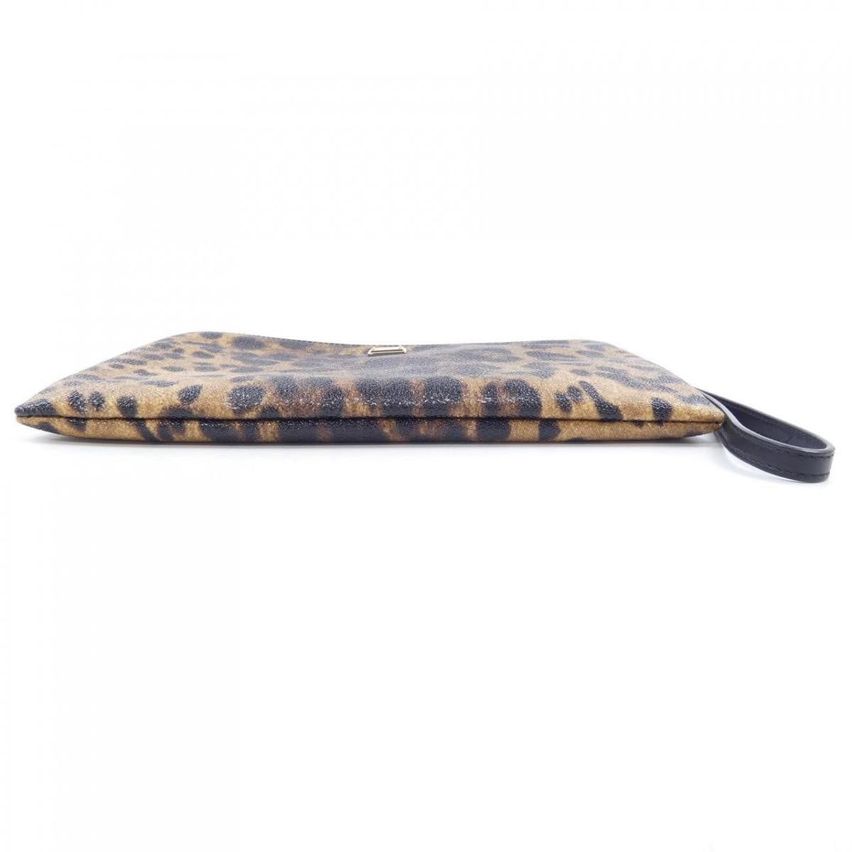 Dolce & Gabbana Bag Purse Leopard Black Brown Authentic