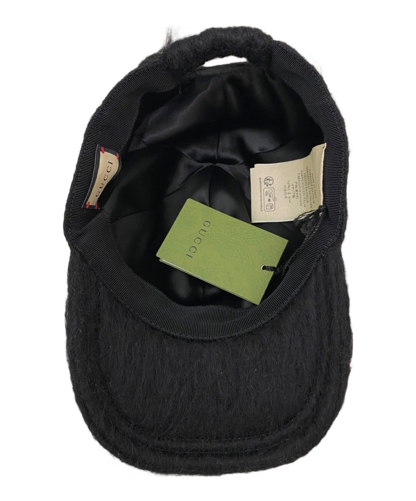 Gucci Hat Cap Baseball Cap GG Black Unisex Authentic